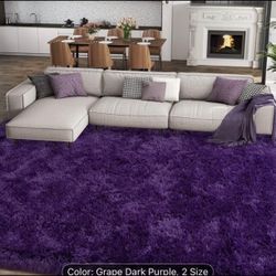Luxurious Fluffy Shag Rug  Ultra Soft,Plush,Fuzzy, Durable for Modern Home 6x9 New
