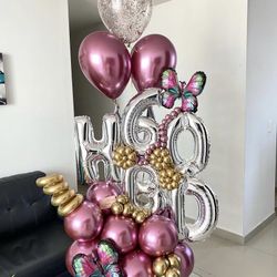 Balloons Bouquet - Happy Birthday 