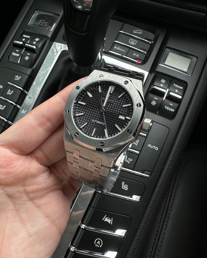 Seiko Mod: Royal Oak Black