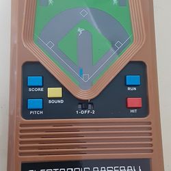 Old Stile Electronic Baseball Game .vintage
