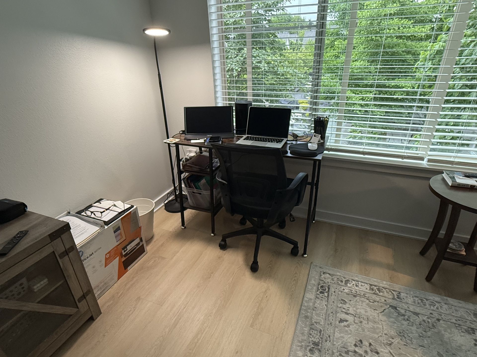 Desk And Comfortable Office Chair