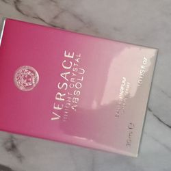 NEW & SEALED " AUTHENTIC VERSACE BRIGHT CRYSTAL ABSOLU WOMAN'S 1 0Z. PARFUM SPRAY 30$