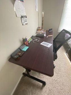 Table with chair