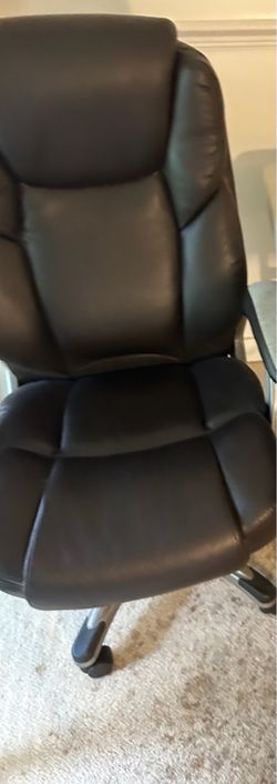 Leather Sofa, Love Seat and Computer Chair