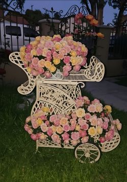 Wrought Iron bar/ cart