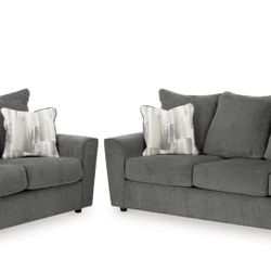 Sofa and Loveseat - Brand New