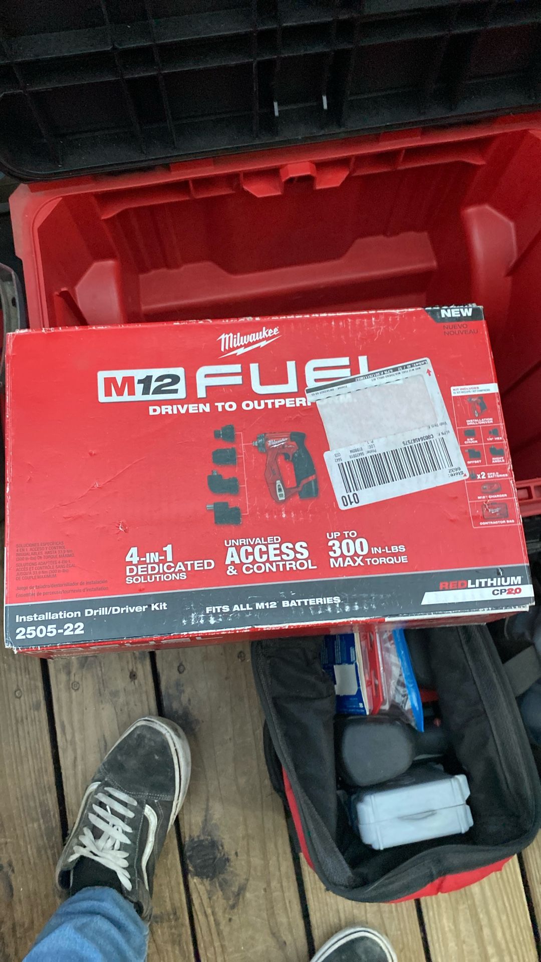 NEW Milwaukee M12 FUEL Installation Drill/Driver Kit
