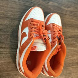 Orange Nike Dunks