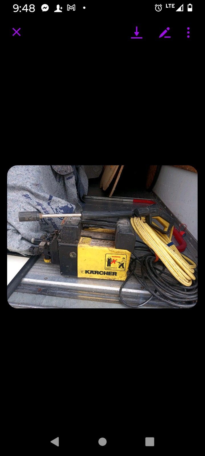 Hot Water Pressure Washer