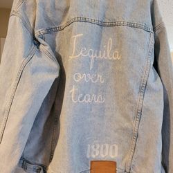 1 of Only 100 Diamond Supply x 1800 Tequila Jean Jacket XL / Large Men Women Hot