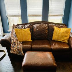 3 Piece Leather Sofa set