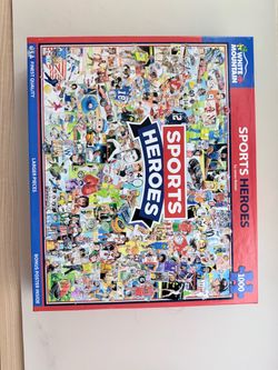 Sports Heroes 1000-Piece Puzzle