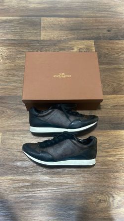 Authentic COACH Black / Brown Casual Sneakers