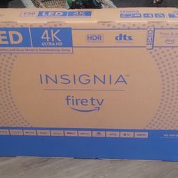 Brand New In Box 50' INCH LED INSIGNIA Fire tv