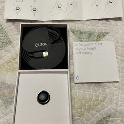 Ōura Heritage Ring - Black, Gen 2,  Size 8