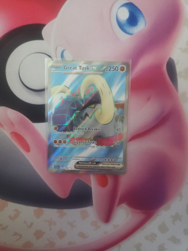 Great Tusk Ex Pokémon Card