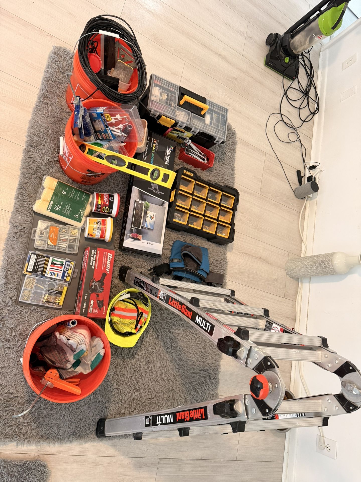 Handyman Tools And Ladder