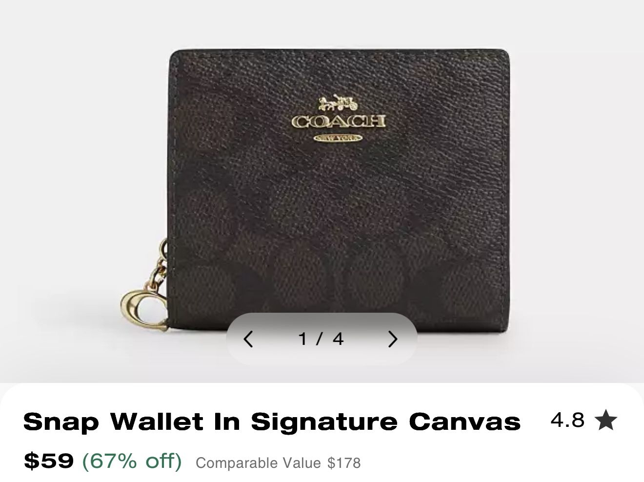 Coach Wallet