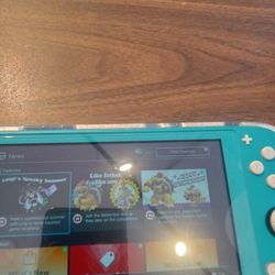 Turquoise Nintendo Switch Lite 25 GB 