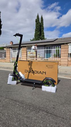 New electric scooter