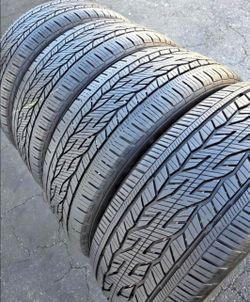 255 55 20 Continental Tires Con 80% de Vida Las 4