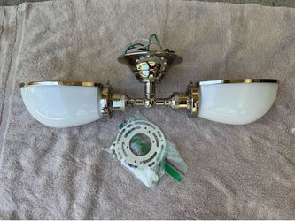 Restoration Hardware ceiling light