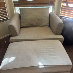 Love seat and chair