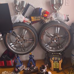 Pair Of 20 Inch Wheels 5x114.3