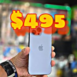 iPhone 13 Pro Max – 128GB
📱 Unlocked💥 ONLY $495
