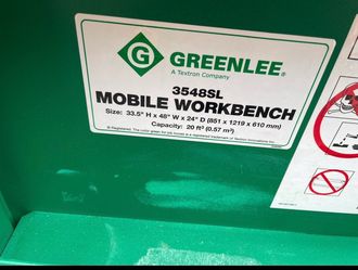 Greenlee 3548SL Mobile Workbench