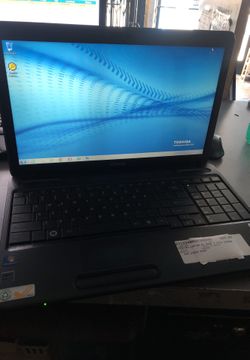Toshiba laptop Windows 7 with charger