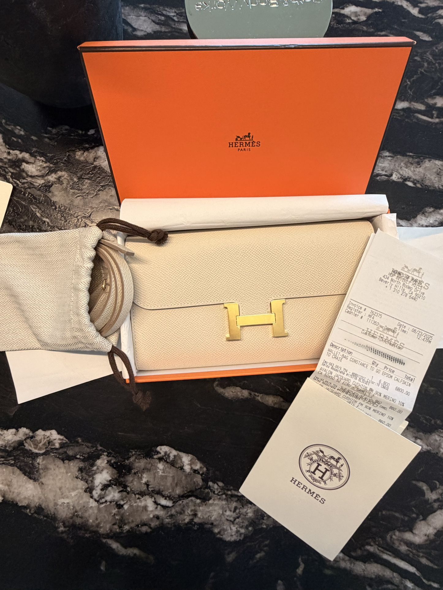 Exclusive Hermes Clutch (BRAND NEW!)