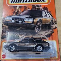 2/3 Matchbox 1980 AMC Eagle (Black)