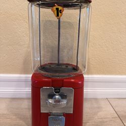 Vintage Acorn 1 $ Gumball Machine 