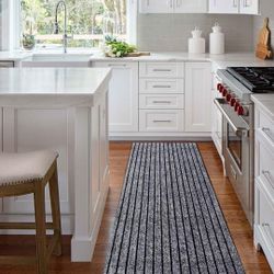 Runner Rug 2ft x 6ft Area Rugs for Hallway Kitchen Entryway Balcony Garage Stair Laundry Room Bathroom