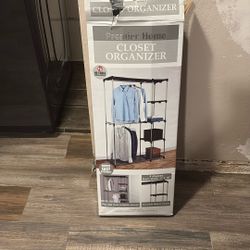 Closet Organizer Open Box New 