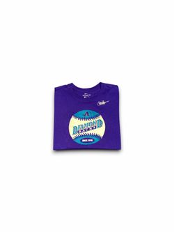 Arizona Diamondbacks since 1998 MLB the Nike tee shirt purple men’s medium