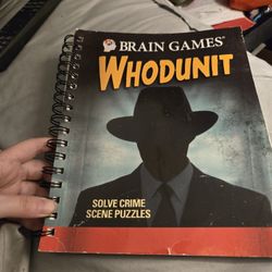Who Done It Book Puzzles