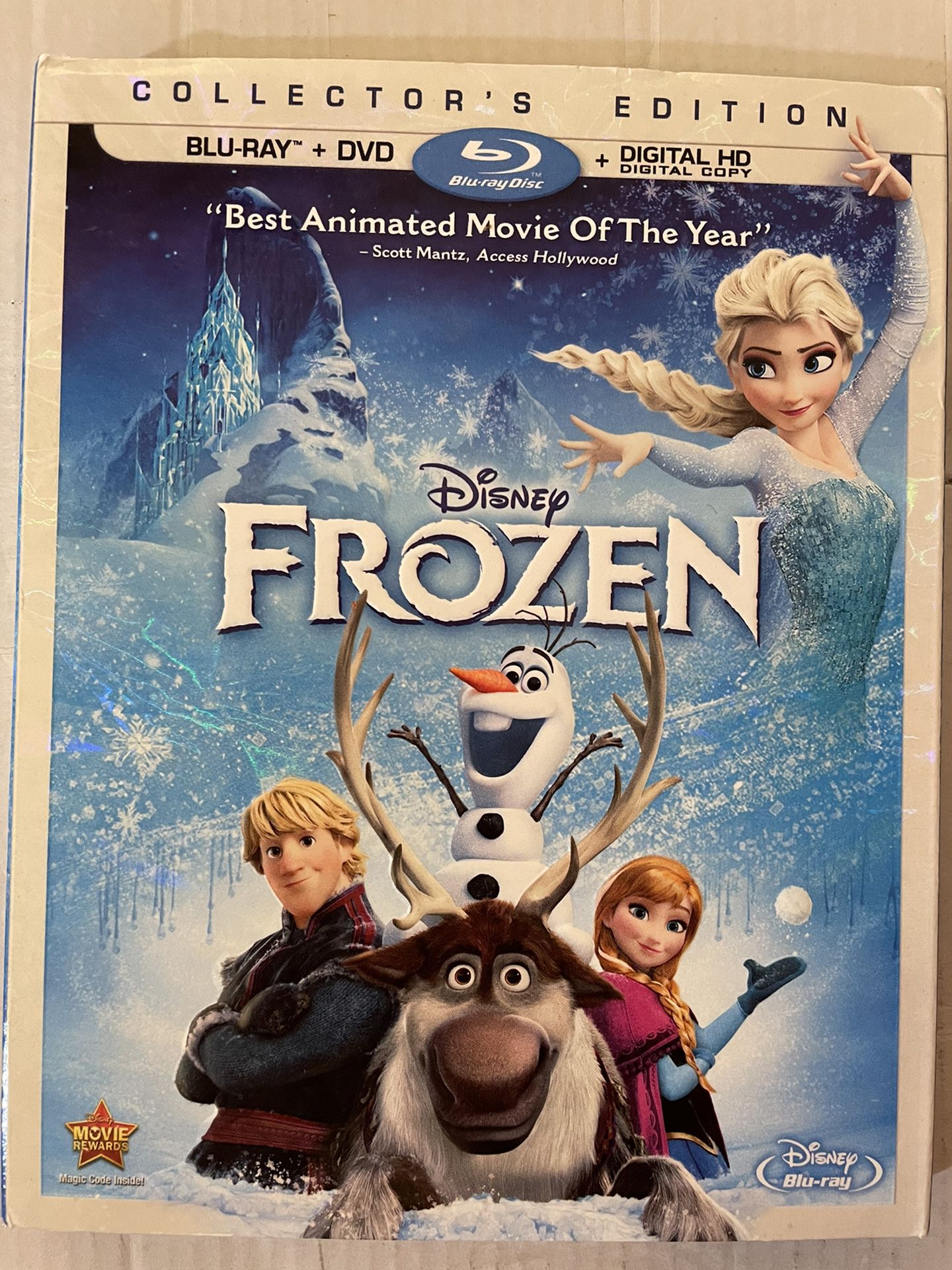 Disney’s FROZEN (Blu-ray + Digital) 