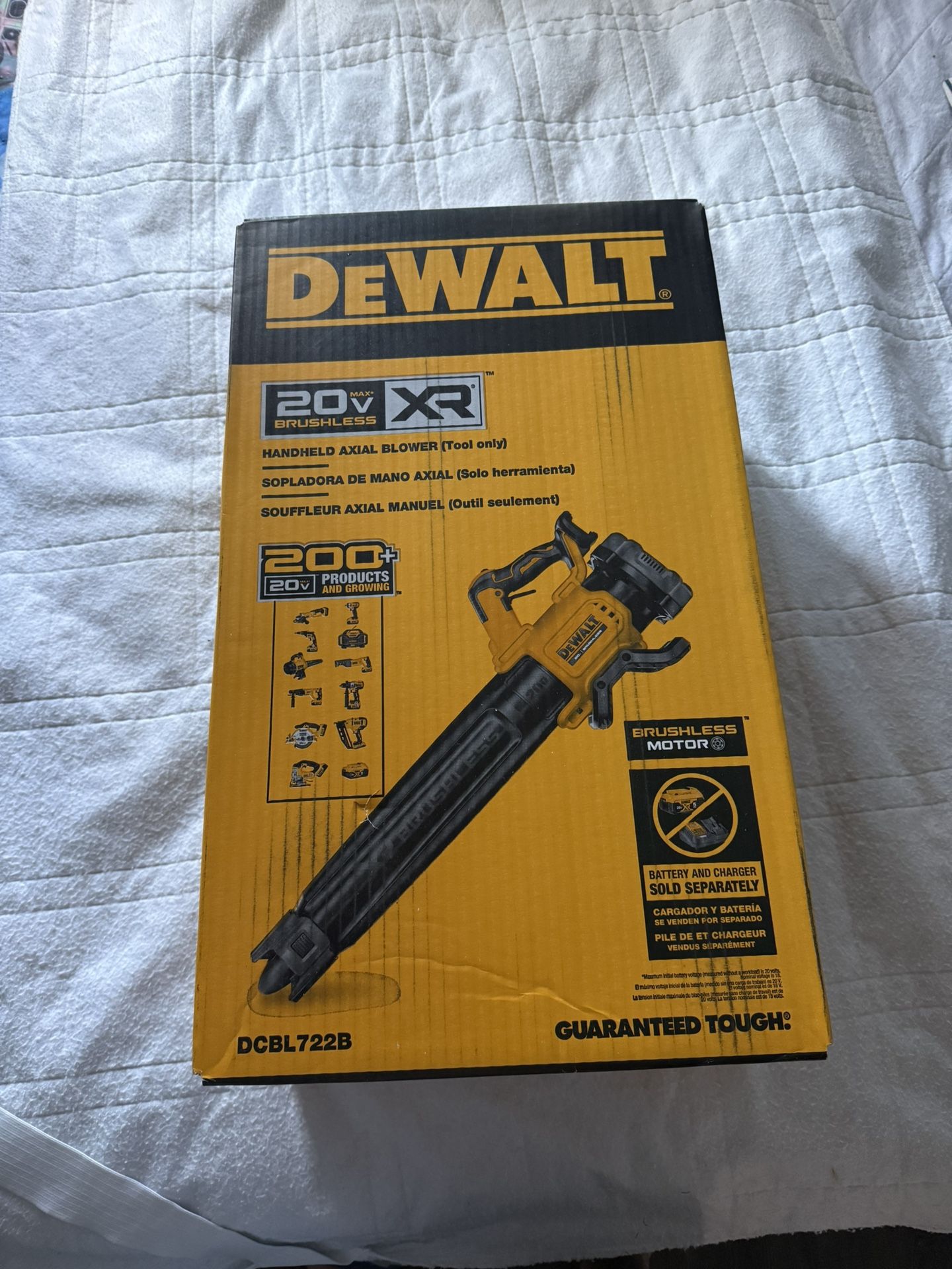 New Dewalt 20v Blower