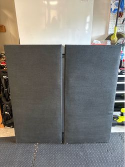 Sound panels with mounting brackets