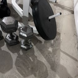 Weight bench With Weights