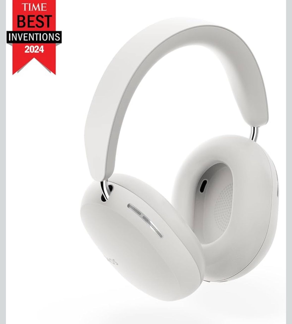 Sonos Ace | Noise Cancelling Wireless Over-Ear Headphones with Bluetooth, 30-Hour Battery Life, Spatial Audio, Dolby Atmos, Dynamic Head Tracking - Wh