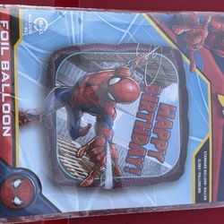 Spider man foil balloon 1
