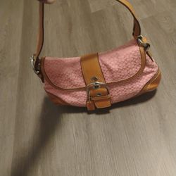 Pink Soho Coach Bag