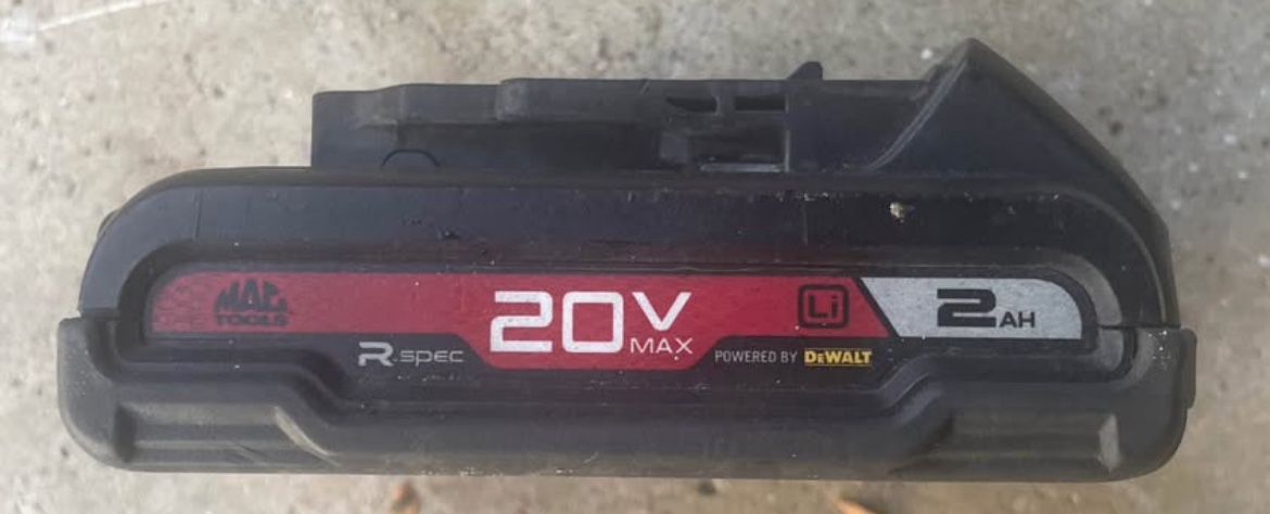 Mac Tools Dewalt 20v Battery