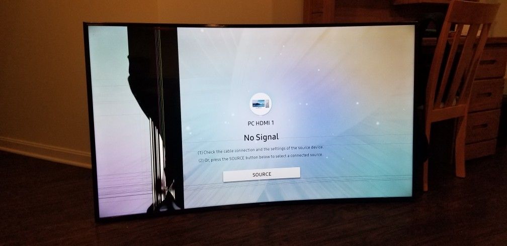 Samsung Curved Flatscreen