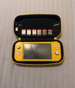 Nintendo Switch light yellow