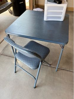 Card table and 4 chairs