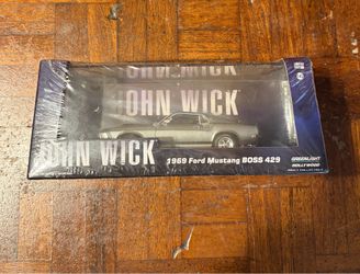 John Wick 1969 Ford Mustang Boss 429 1:43